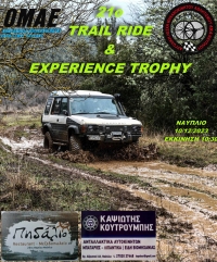 21ο Trail Ride & Experience Trophy - 10 Δεκεμβρίου 2023 | Αναγγελία